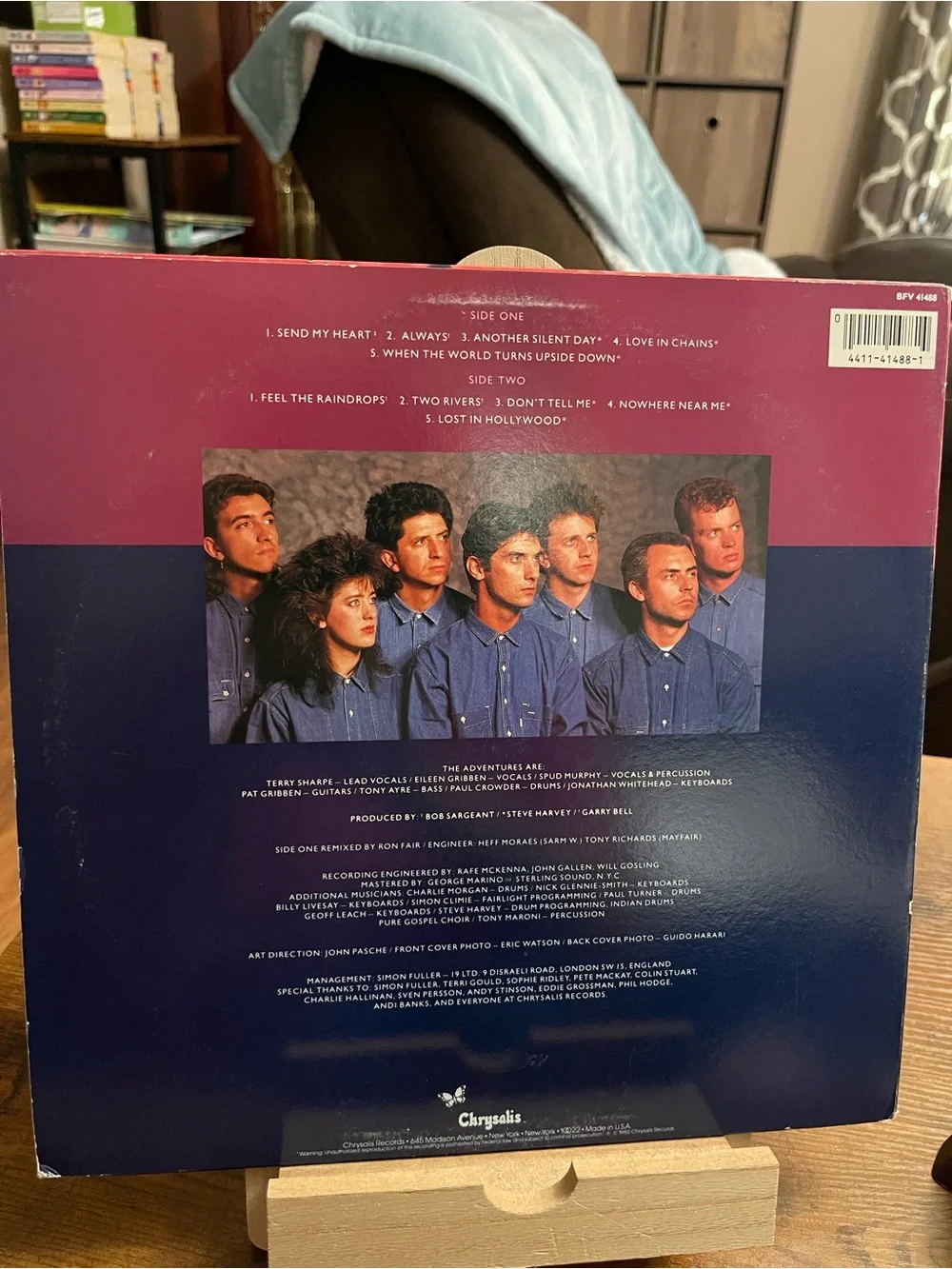 The Adventures Vinyl Album 1985
